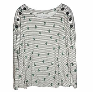 🧣$5 (MUST BUNDLE 2+) A:glow Cactus Nursing Maternity Top